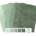 Sage green gradient of hand dyed quilting cotton